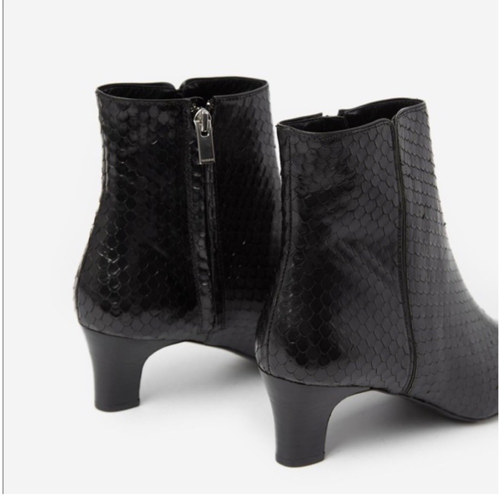 The Kooples Python Embossed Leather Boots - image 4